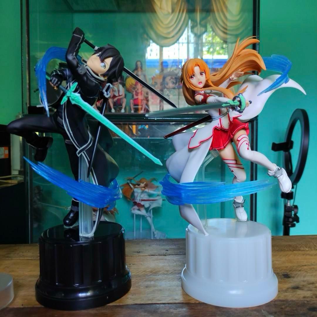 SAO ESPRESTO キリト 黒の剣士ver. アスナ 血盟騎士団ver.