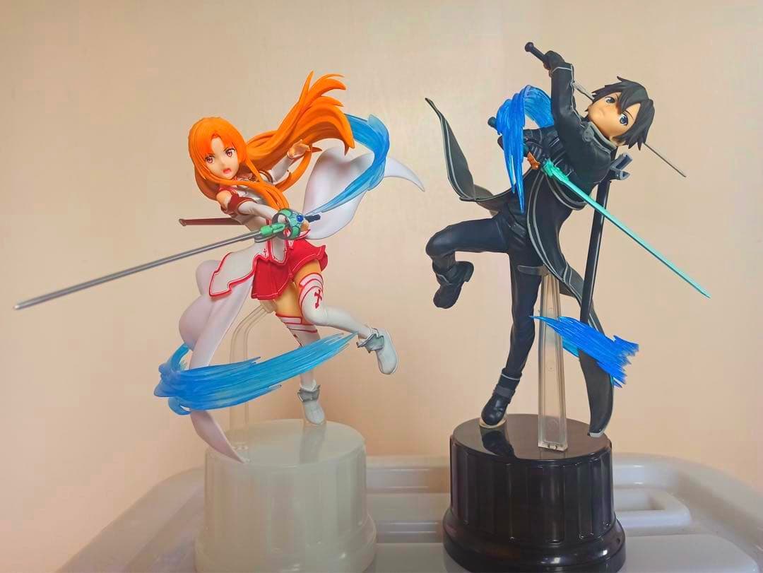 SAO ESPRESTO キリト 黒の剣士ver. アスナ 血盟騎士団ver.