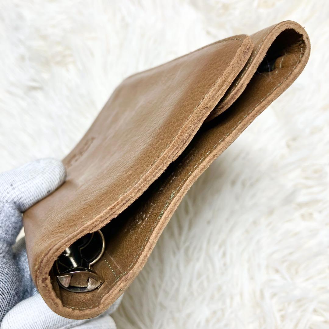 イルビゾンテ システム手帳 レザー ファスナー収納付き