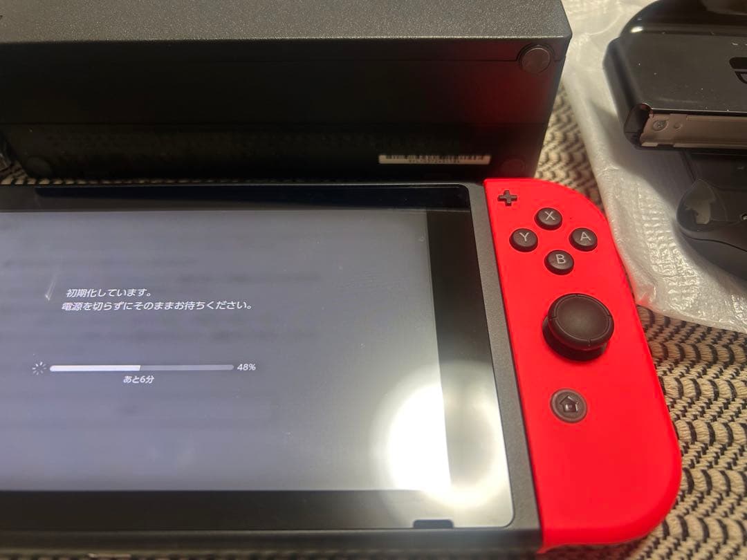 【美品】Nintendo Switch 箱付属品付き一式　動作確認済
