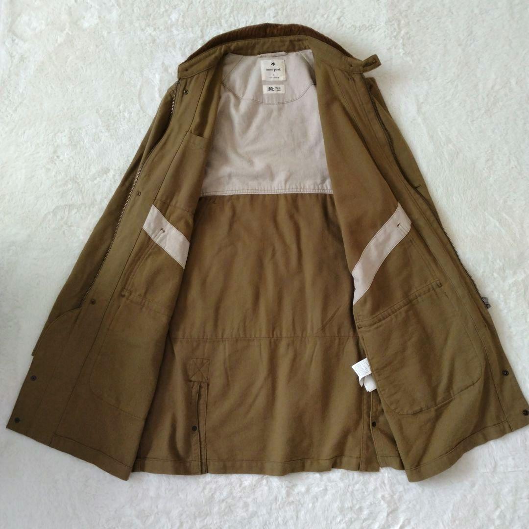 スノーピーク TAKIBI Duck Coat タキビダック コート ベージュL