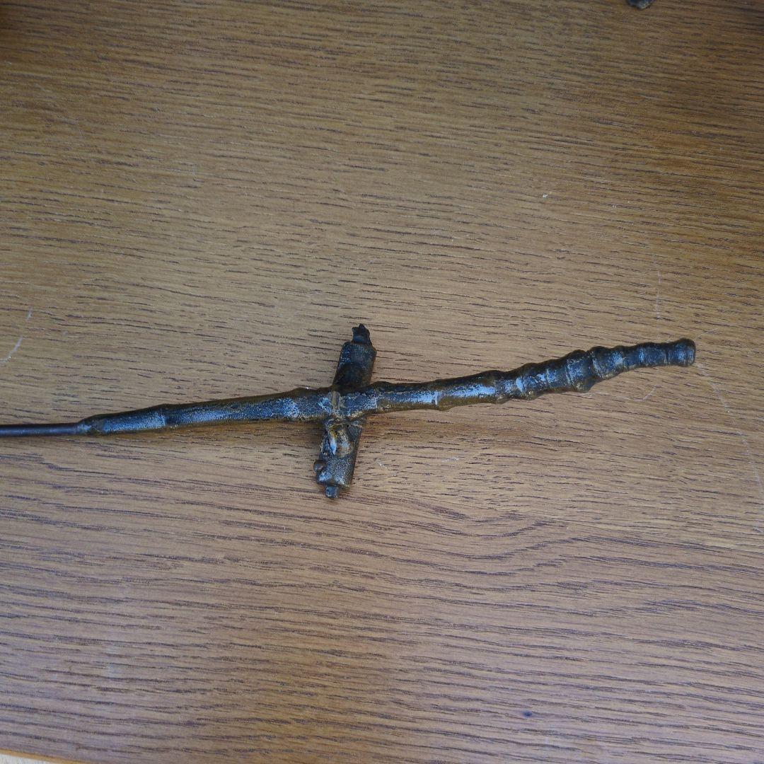 寿老人 お供の鹿 縁起物 置物 鉄製 インテリア 七福神 - メルカリ