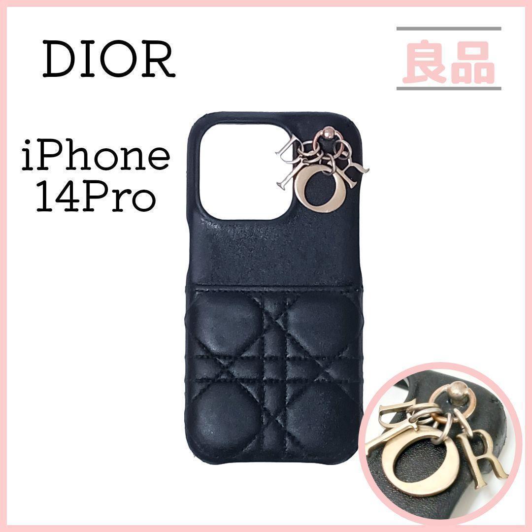 クリスチャンディオール iPhone14proケース ブラック 黒 DIOR クリスチャンディオール iPhone14proケース ブラック 黒 DIOR スマホ