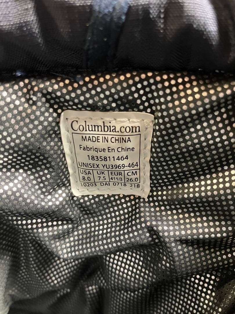 こ*ん様 美品★コロンビア スピンリールブーツアドバンスウォータープルーフオムニ