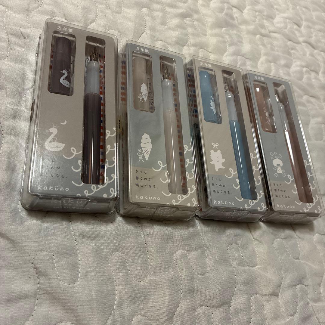 杜の文具博 mizutama 限定 万年筆 kakuno パイロット 4種セット