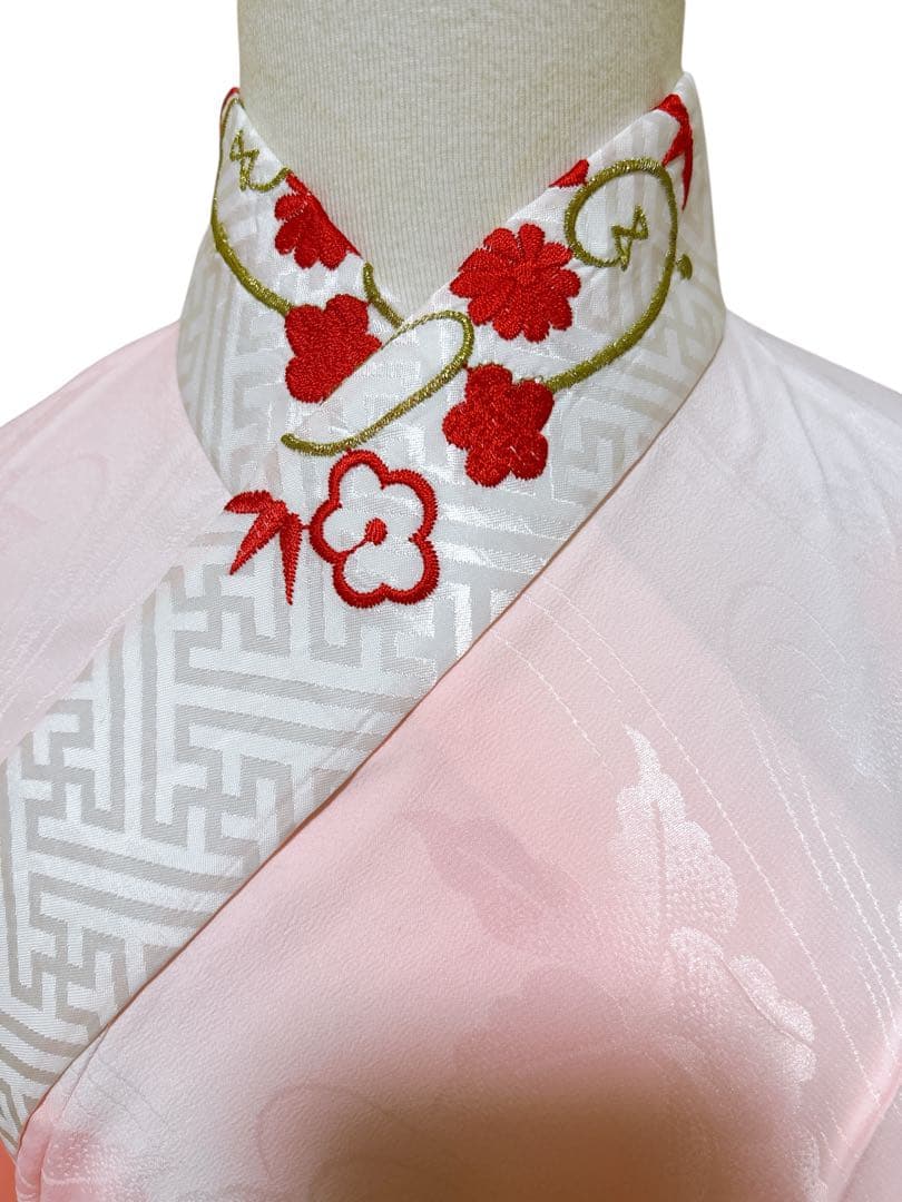 訳あり特価品♡正絹　七五三　7歳　フルセット　一式　青系　ピンク