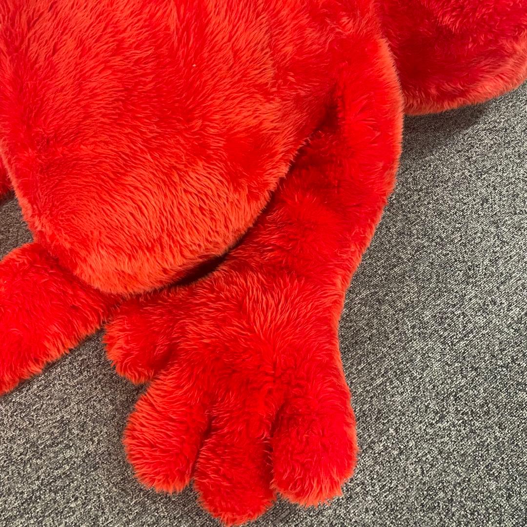 【希少】140cm エルモ ぬいぐるみ 特大 セサミストリート