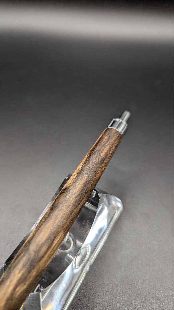 127 ペン工房翌檜 黒柿 孔雀杢 木軸シャーペン 木軸ボールペン - メルカリ
