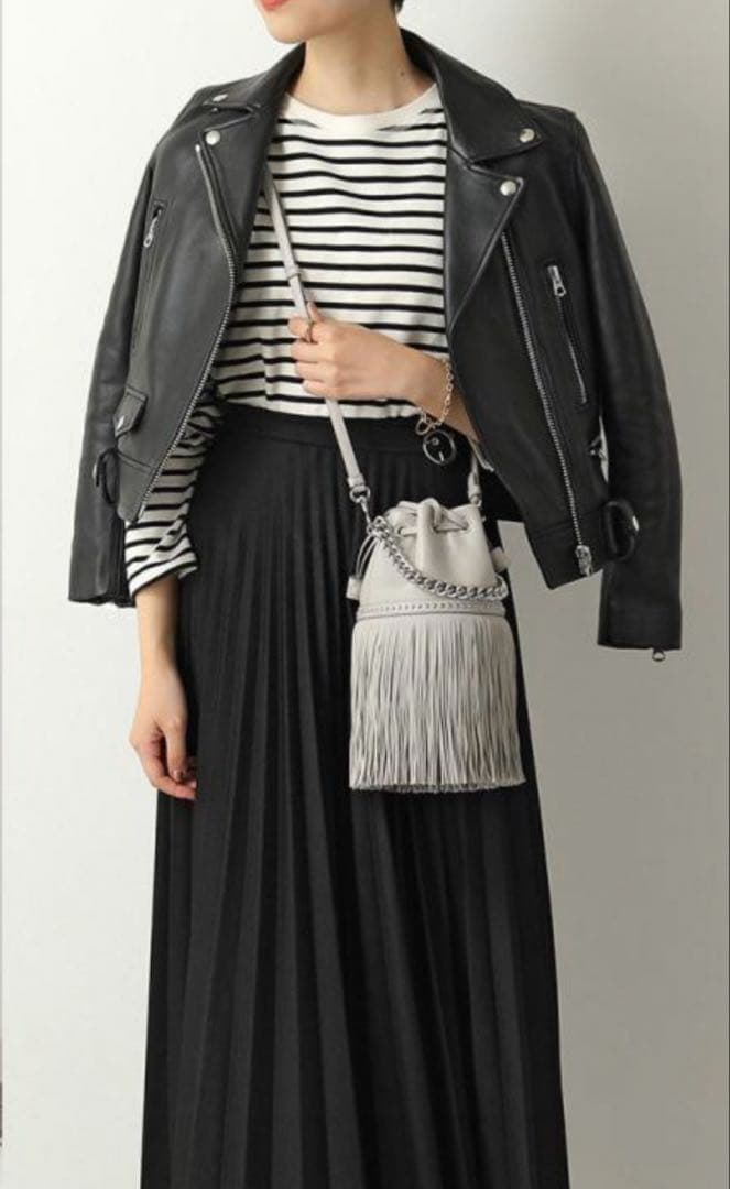 J&M DAVIDSON カーニバル フリンジ チェーン ハンドバッグ