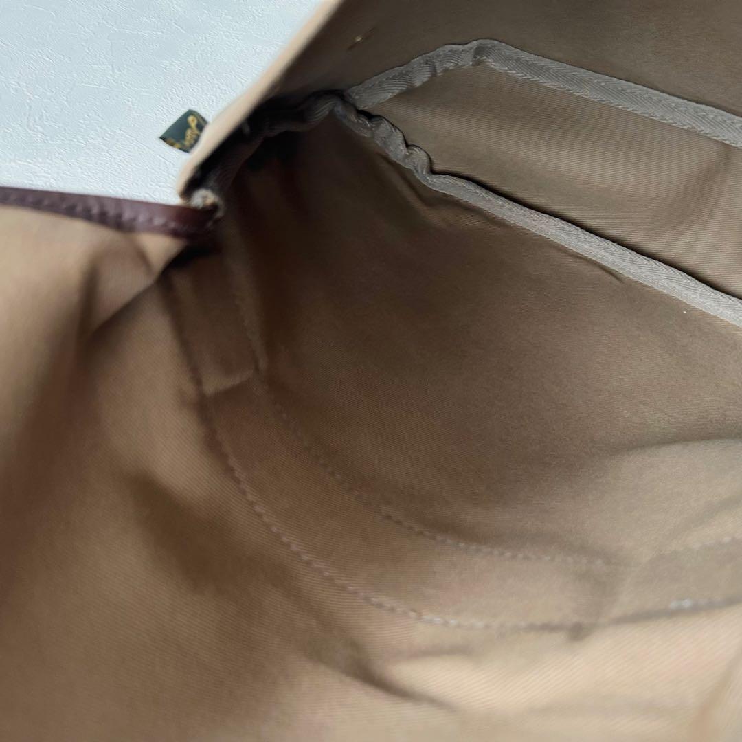 Brady ブレディ キャンバス ショルダーバッグ 英国製 レザー