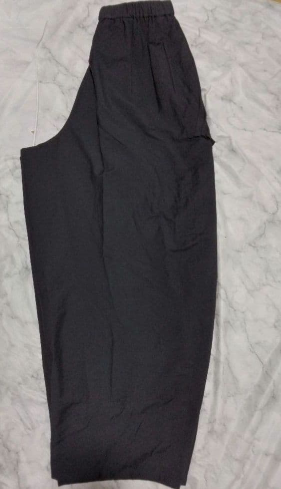 センソユニコ　慈雨　ジウ　40 ワイドパンツ　ブラック　春夏