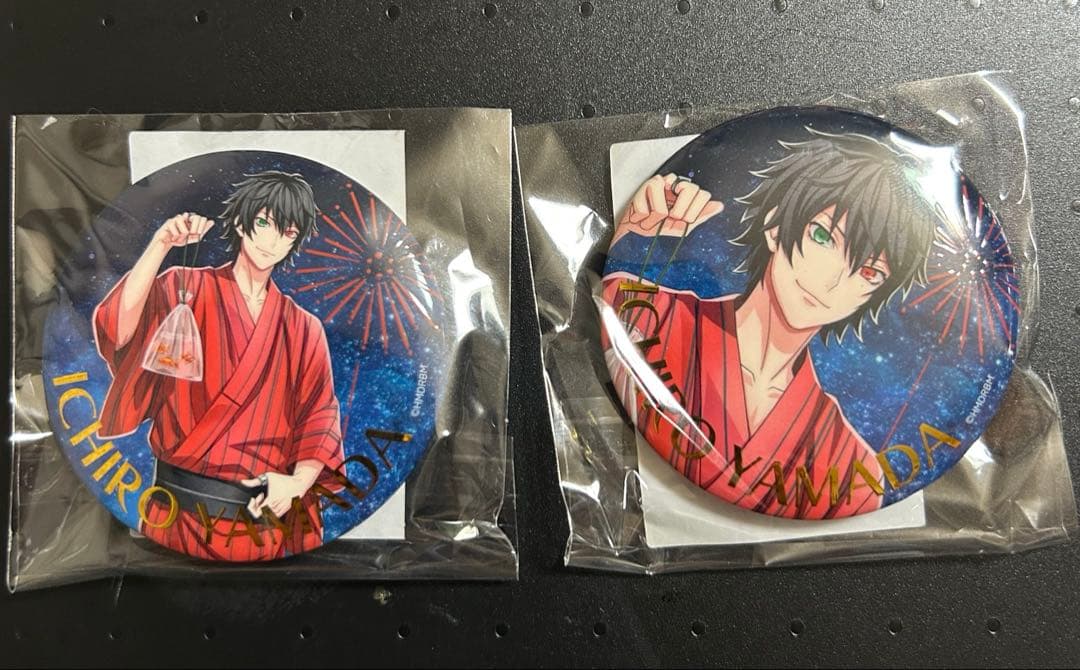 ヒプノシスマイク Vol.1 オンラインくじ E 缶バッジ 山田一郎 - メルカリ