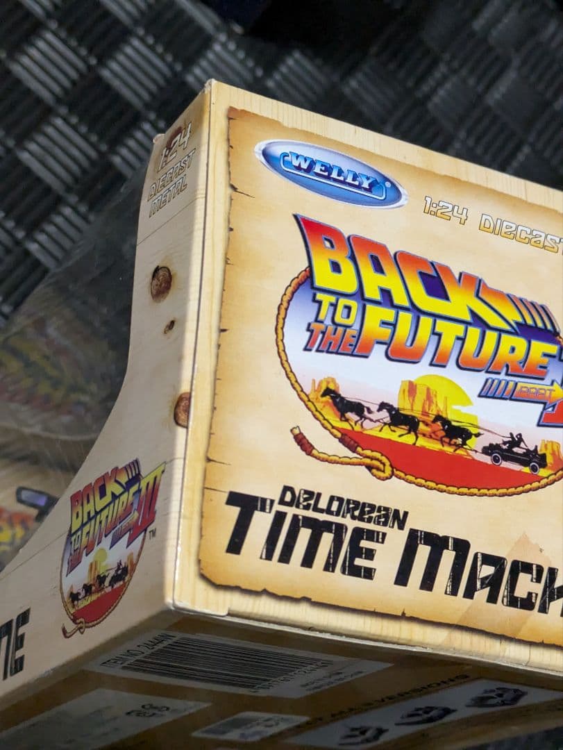 WELLY バック・トゥ・ザ・フューチャーⅡ,Ⅲ デロリアン1/24スケール