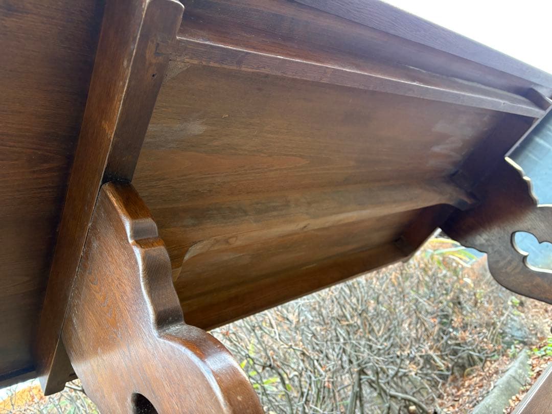 ③ イギリスヴィンテージ 4人掛け ダイニングテーブル リフェクトリー