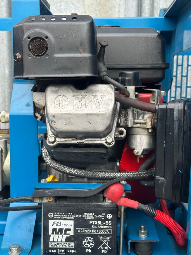 RX2. ツルミガソリンエンジン式高圧洗浄機 HPJ-550WES-1 RX2. ツルミ