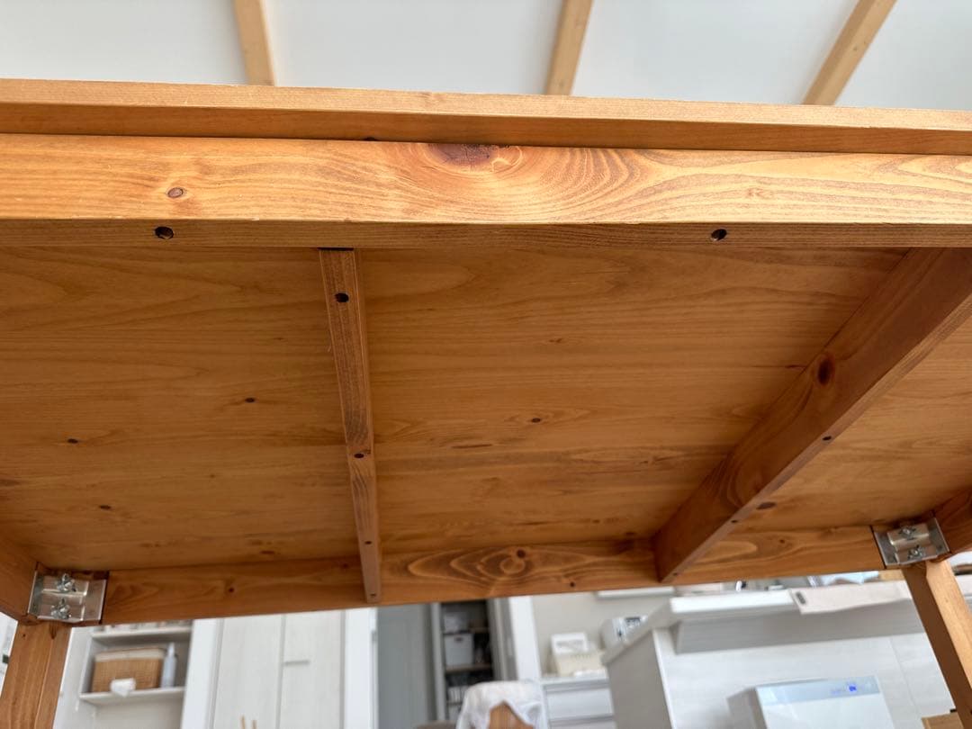 【ま】ダイニングテーブル 日本製 無垢 北欧 135 オイル塗装