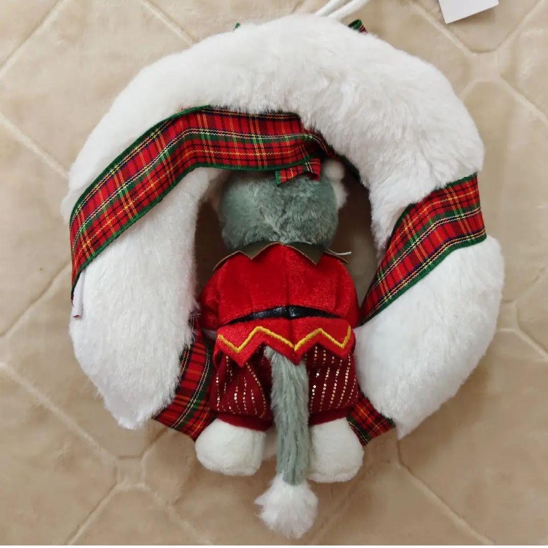 【タグ付き】クリスマスリース ダッフィー シェリーメイ ジェラトーニ ステラルー