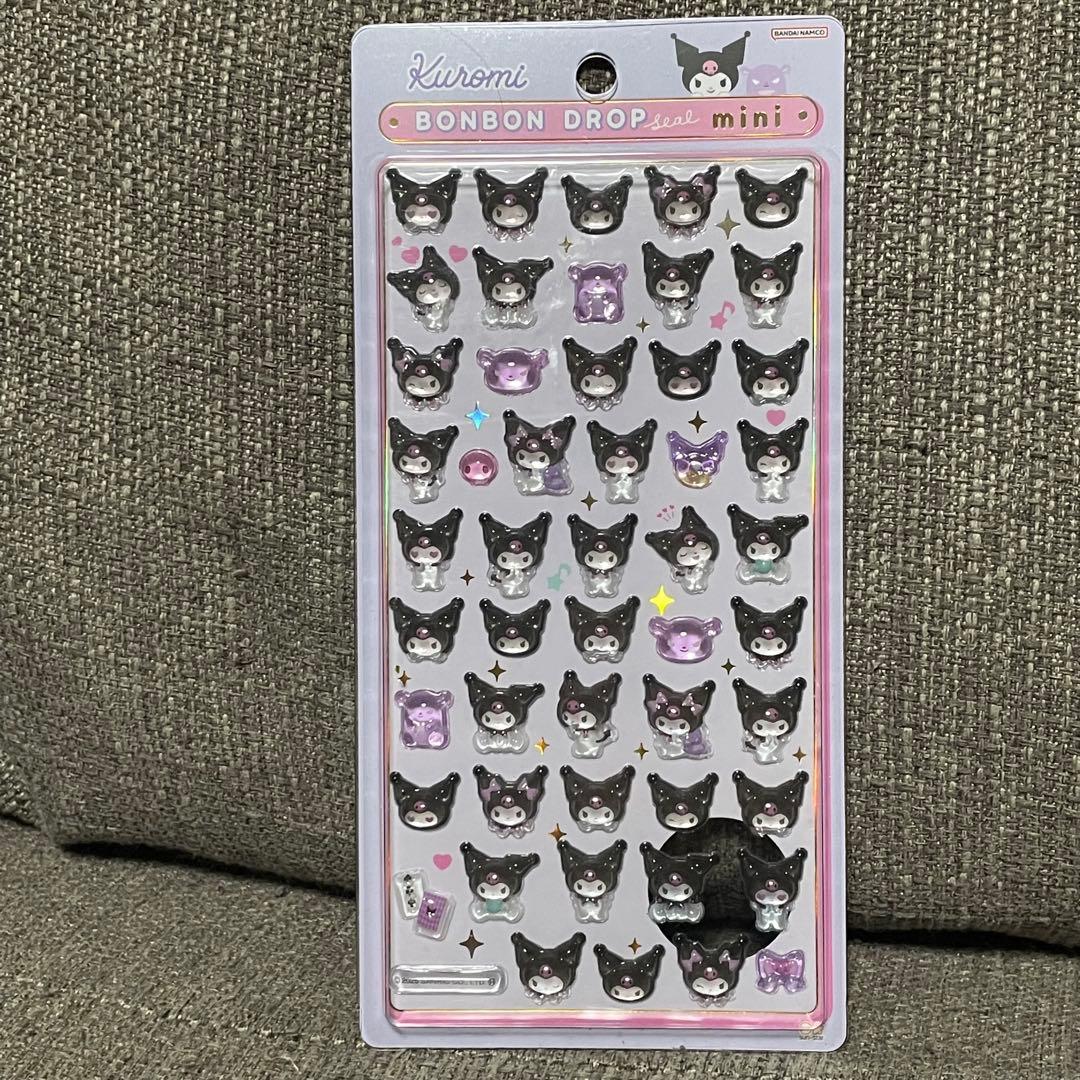 【正規品】ボンボンドロップシールミニ　サンリオ　7種　新品　未使用