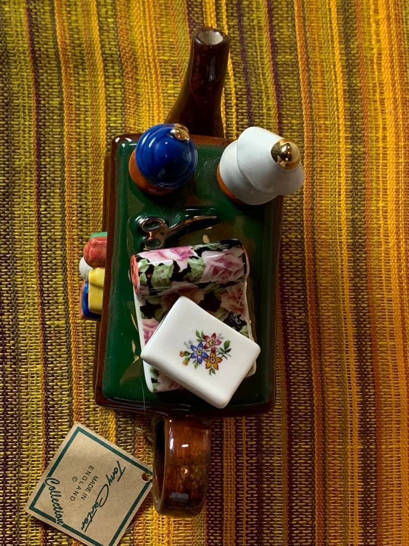 イギリス製 ビンテージのトニーカーターの可愛い服屋さんの手書きの