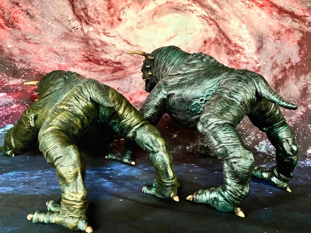 ゴーストバスターズテラードッグ門の神ズール&鍵の神ヴィンツ完成品2種ツクダホビー