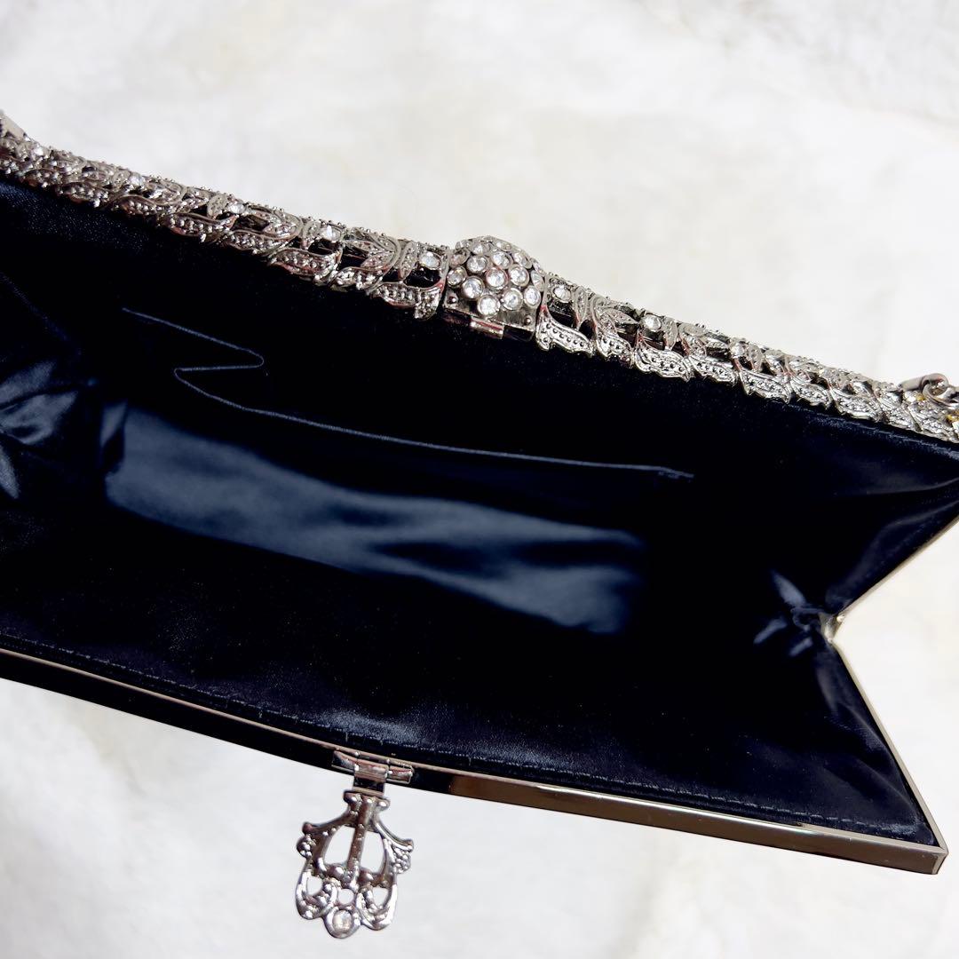 【新品】東京イギン ビーズバッグ ハンドバッグ 総ビーズ刺繍 希少 パーティー