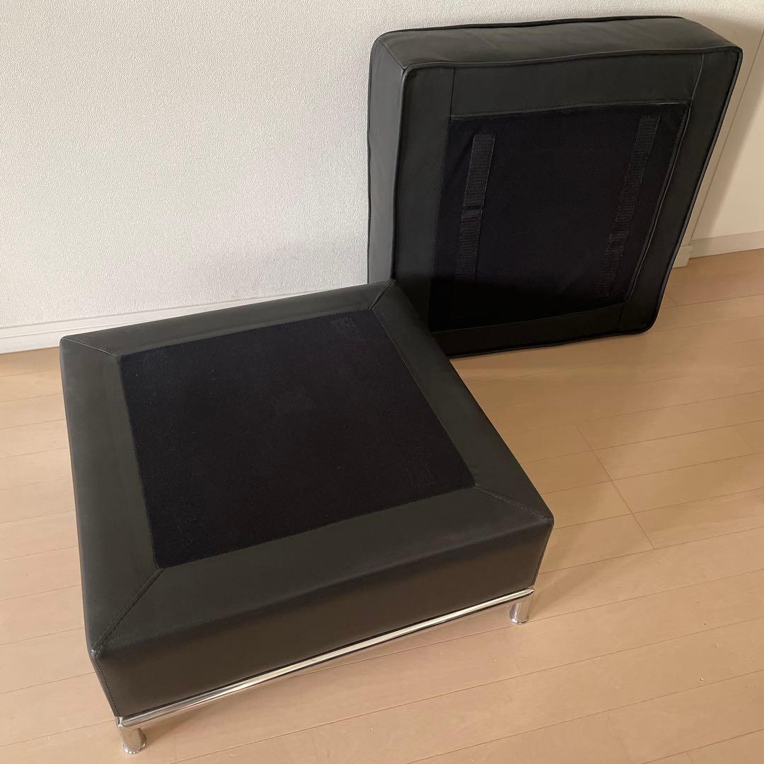 クラスティーナ ウルティマ ULTIMA オットマン ブラック ソファ