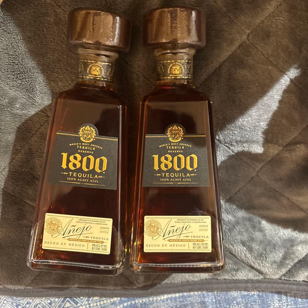 1800 Tequila アネホ テキーラ 2本 クエルボ 1800 クリスタリーノ 750ml 35度 正規品 テキーラ アネホ