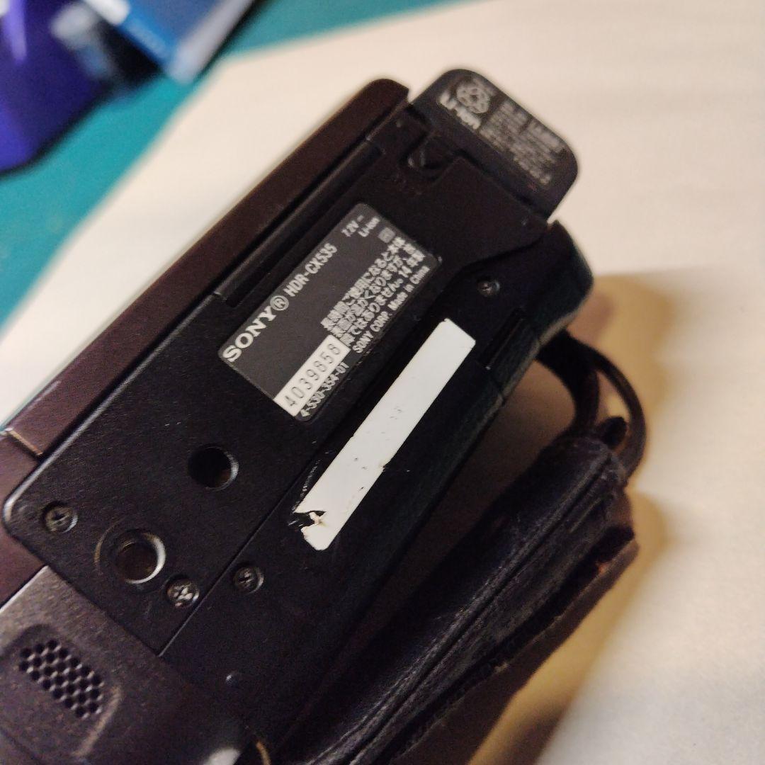 ソニー　cx535　外箱　説明書付き