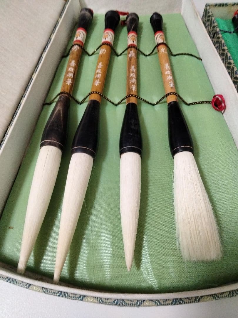 希少 高級 中国画筆セット 大量 未使用あり