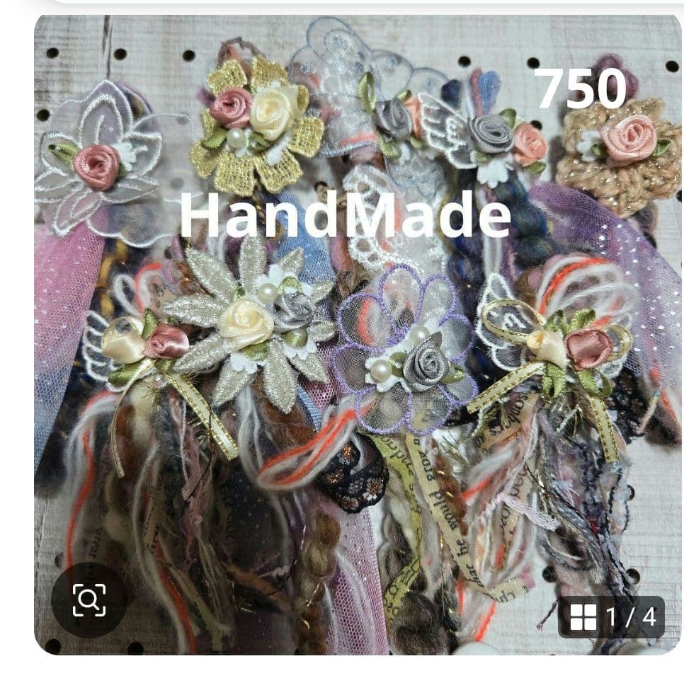 いちごパフェ様✨専用ハンドメイドタッセルチャーム約12×5cm I