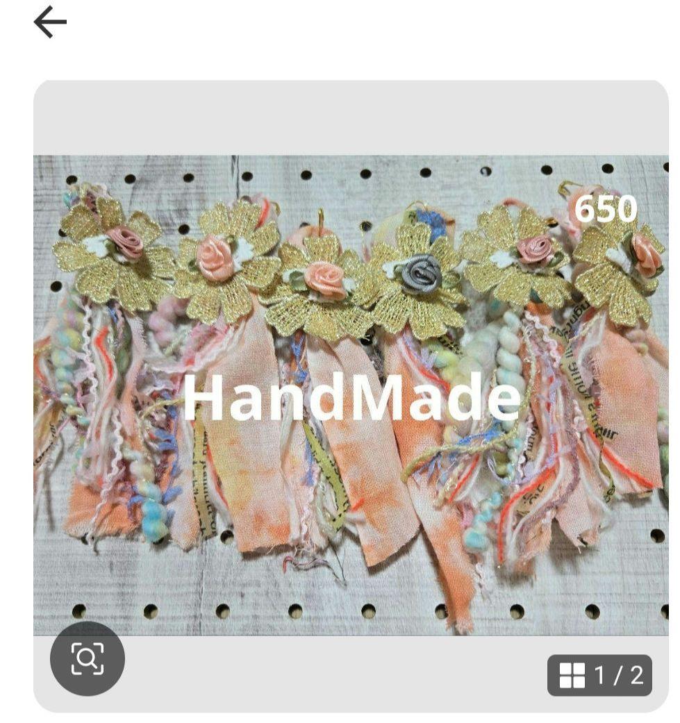 いちごパフェ様✨専用ハンドメイドタッセルチャーム約12×5cm I