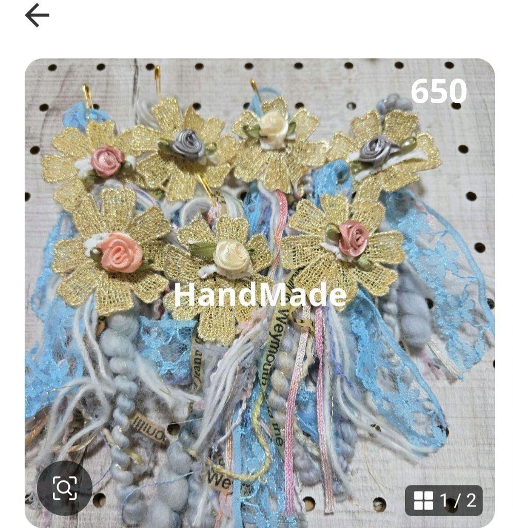 いちごパフェ様✨専用ハンドメイドタッセルチャーム約12×5cm I