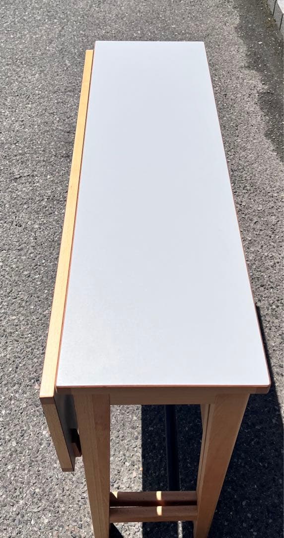 NITORI × BEAMS DESIGN コンソールデスク/ウッド/WHT