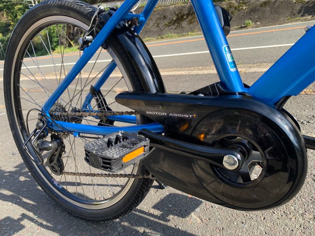 動作確認済 送料無料Panasonic 電動自転車Hurryer MTB7速26