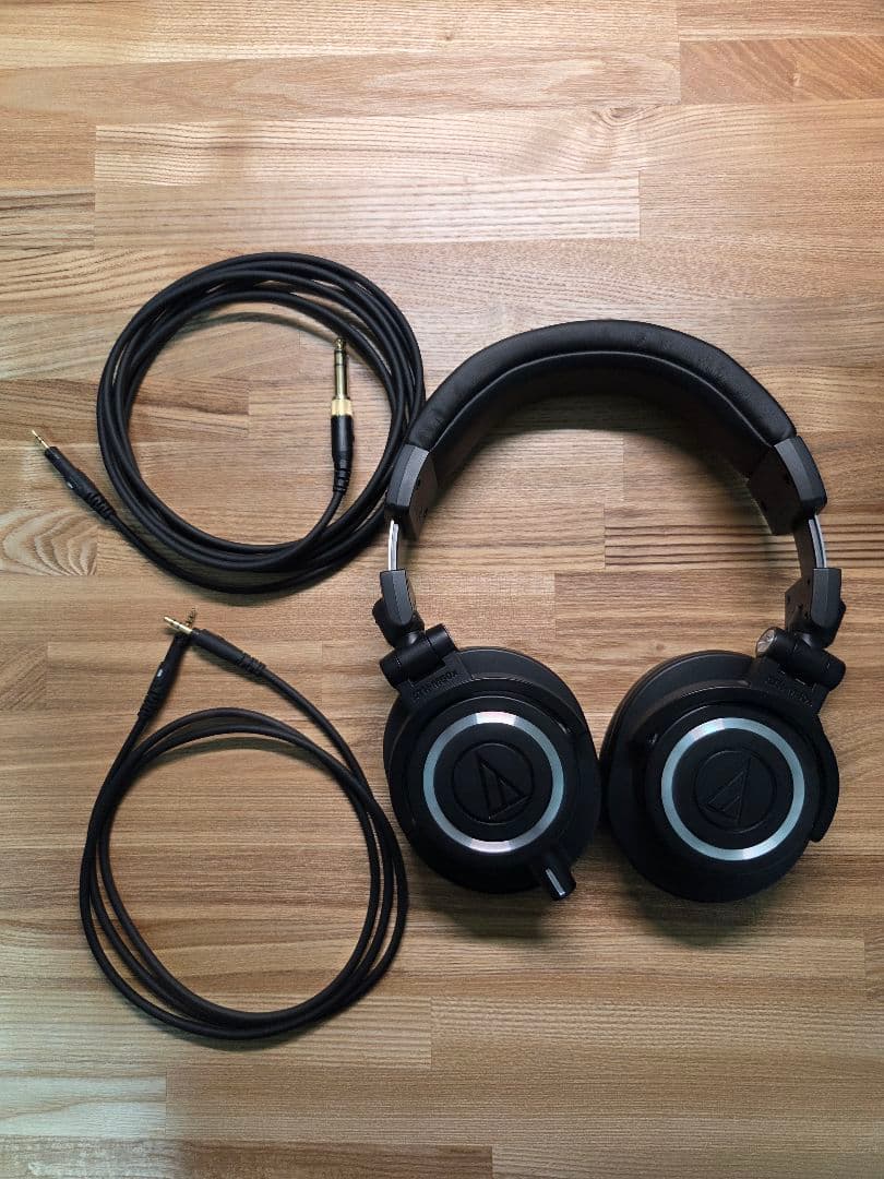 Audio-Technica ATH-M50x 有線ヘッドホン - メルカリ