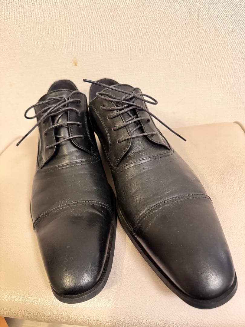 【美品】フープディドゥ　ストレートチップ　シューズ　栃木レザー　26.5cm