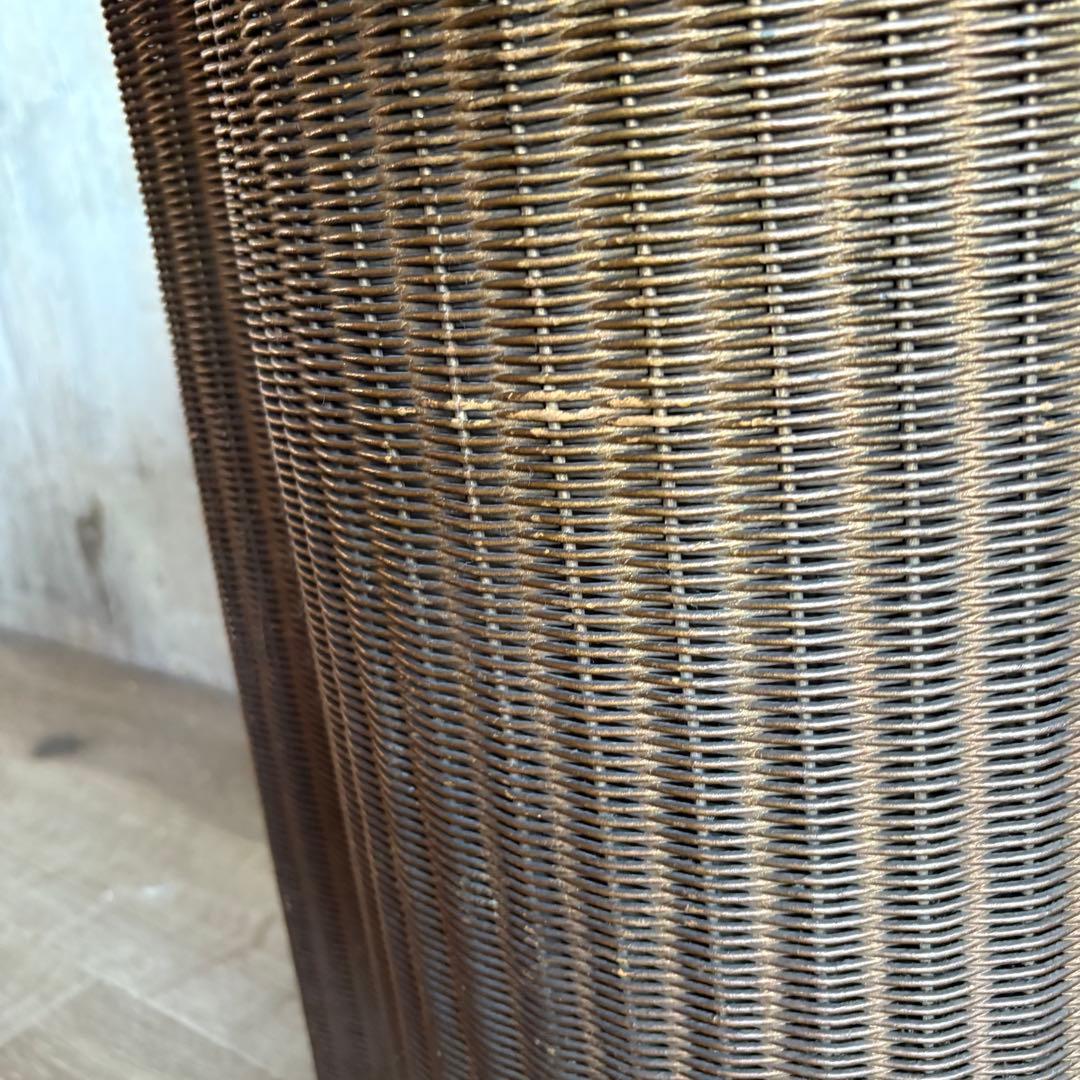 LLOYD ROOM ヴィンテージ ガラストップ リネンボックス バスケット