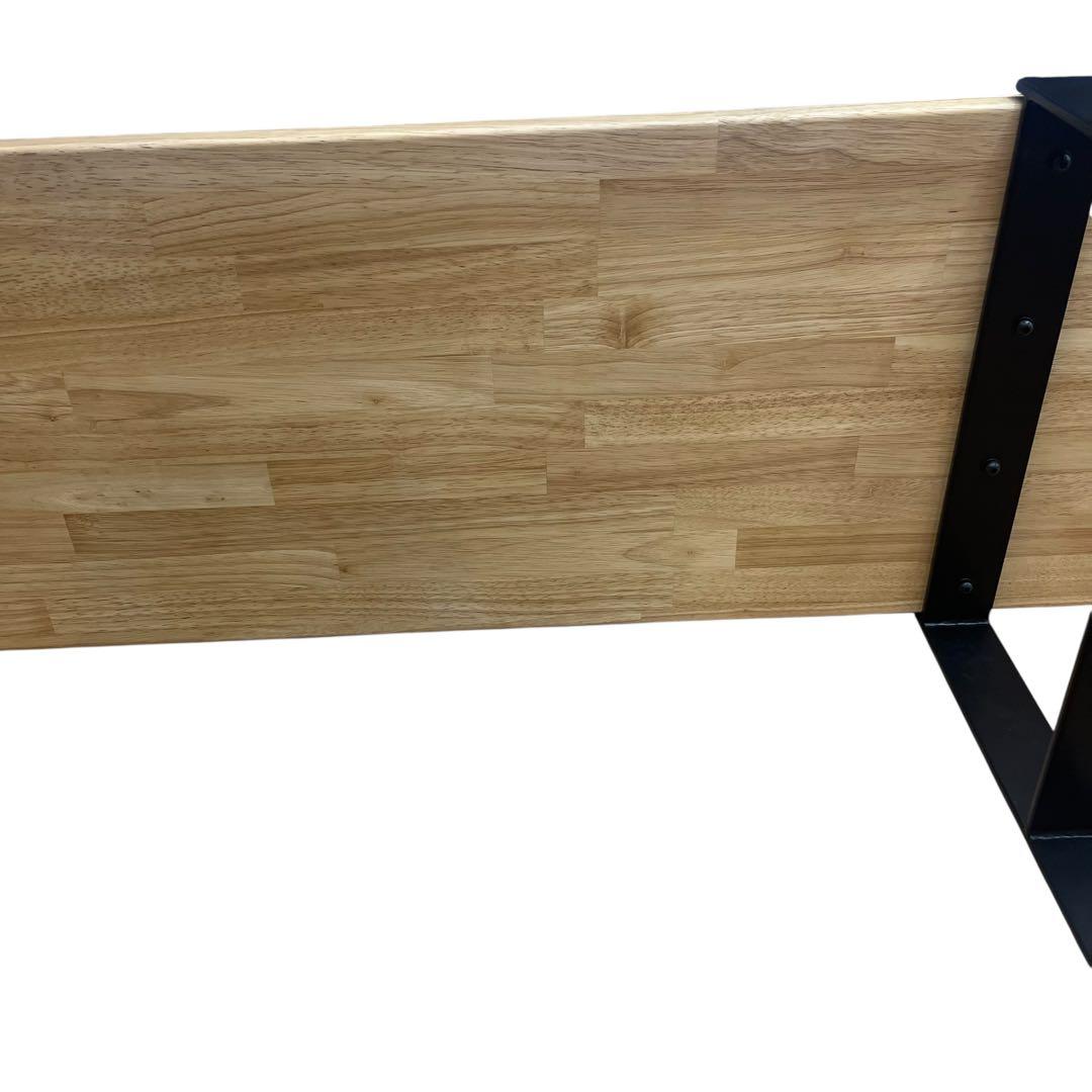 KANADEMONO ダイニングテーブル 120×40ラバーウッドナチュラル