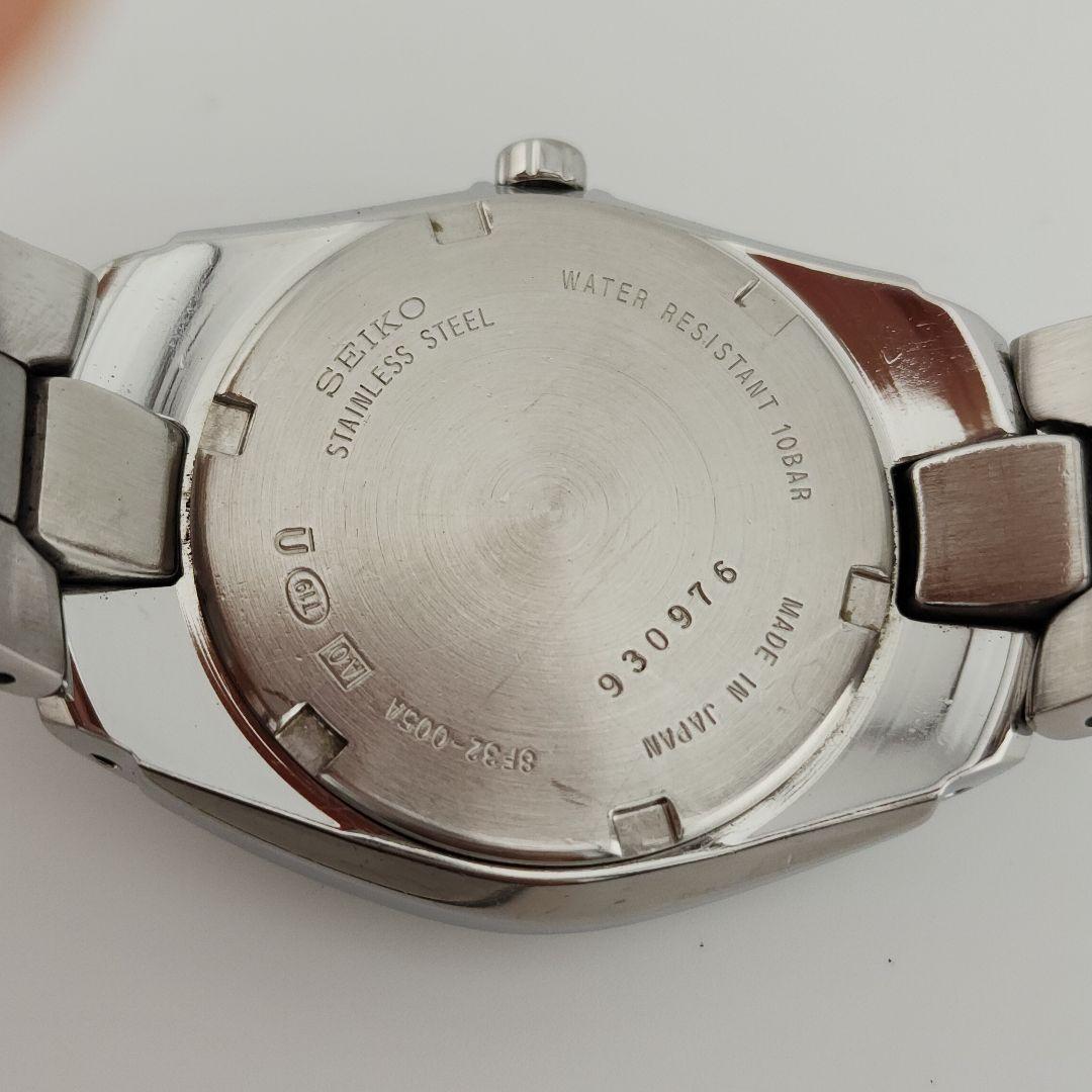 ​電池交換・カレンダー設定済セイコー パーペチュアル 8F32-005A 稼働品