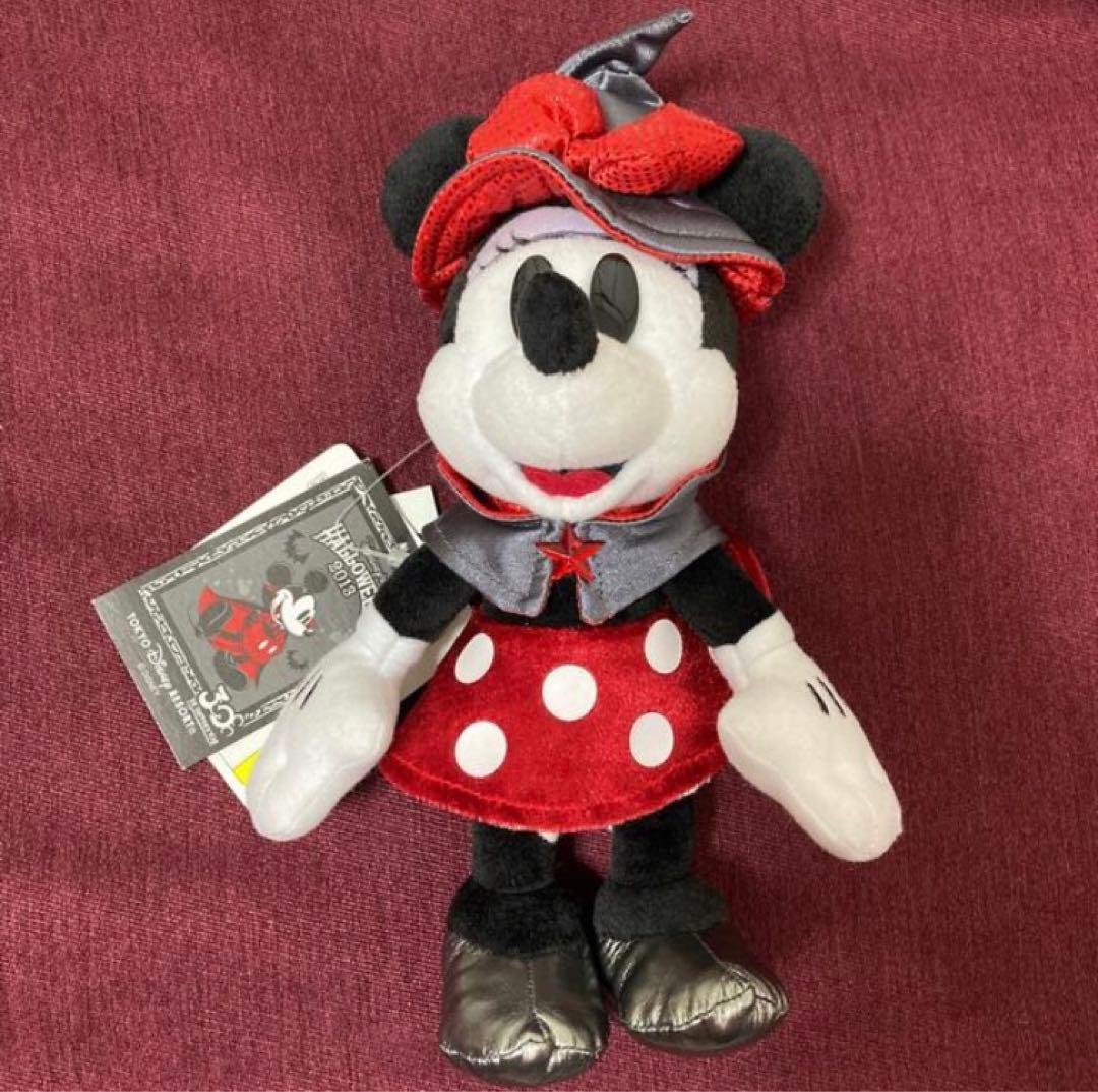 ディズニー ハロウィン 2013 ミニーマウス ぬいぐるみバッジ ぬいバ