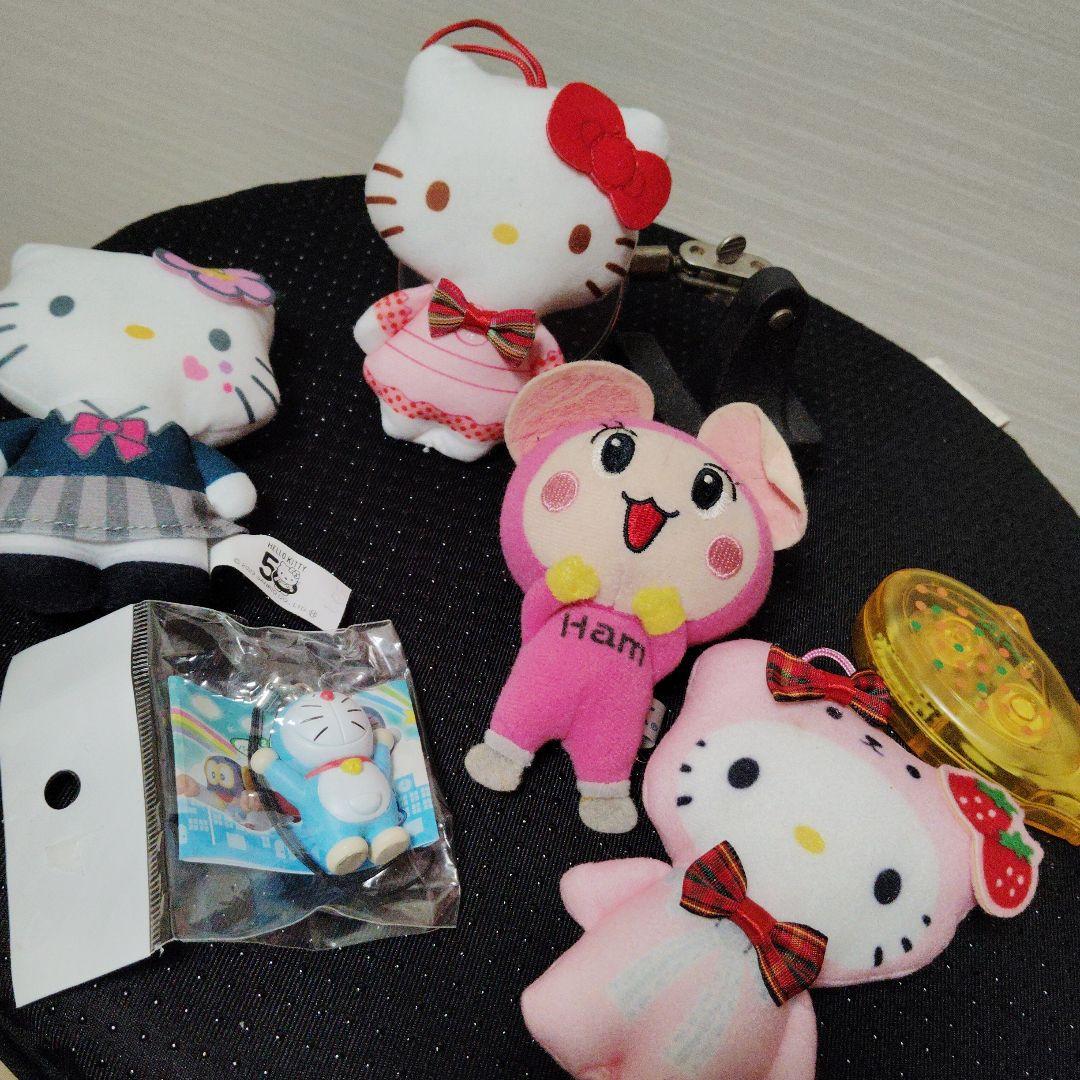 hello Kittyハローキティ ぬいぐるみキーホルダー 5体セット