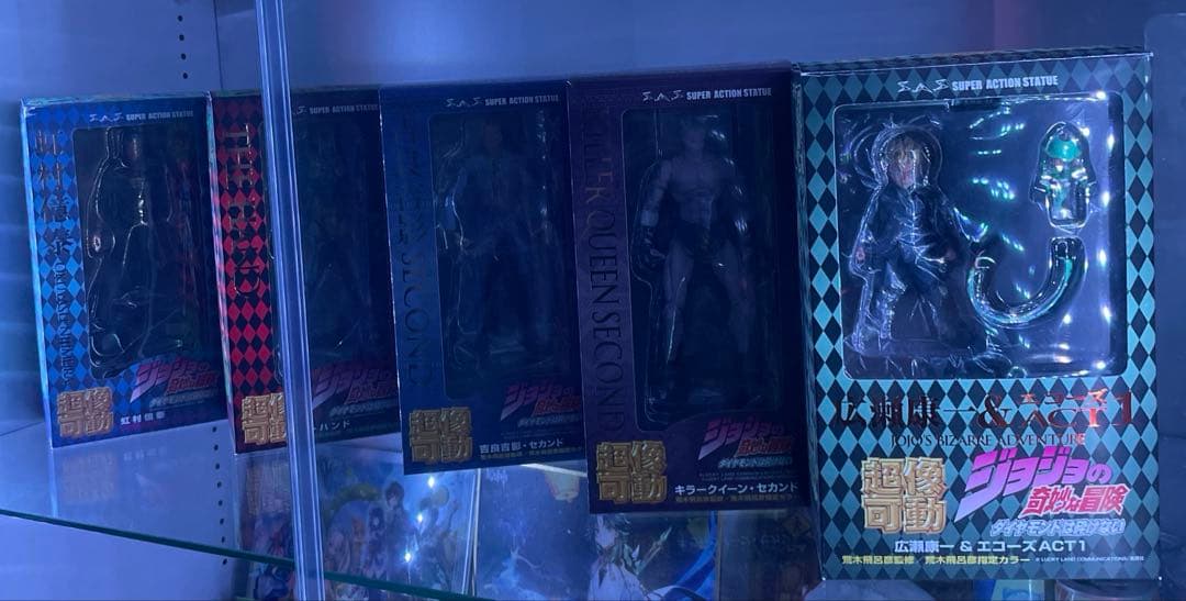 ジョジョの奇妙な冒険 超像可動 ダイヤモンドは砕けない 4部 10種セット