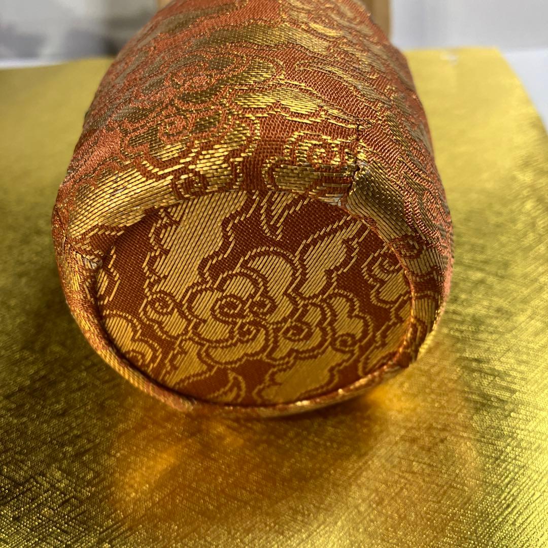 茶器 備前肩衝茶入 銘 心の友 仕覆3 而妙斎書付