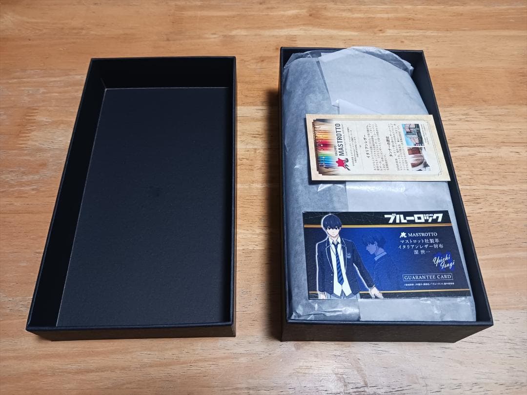 「ブルーロック」 潔世一 イタリアンレザー長財布