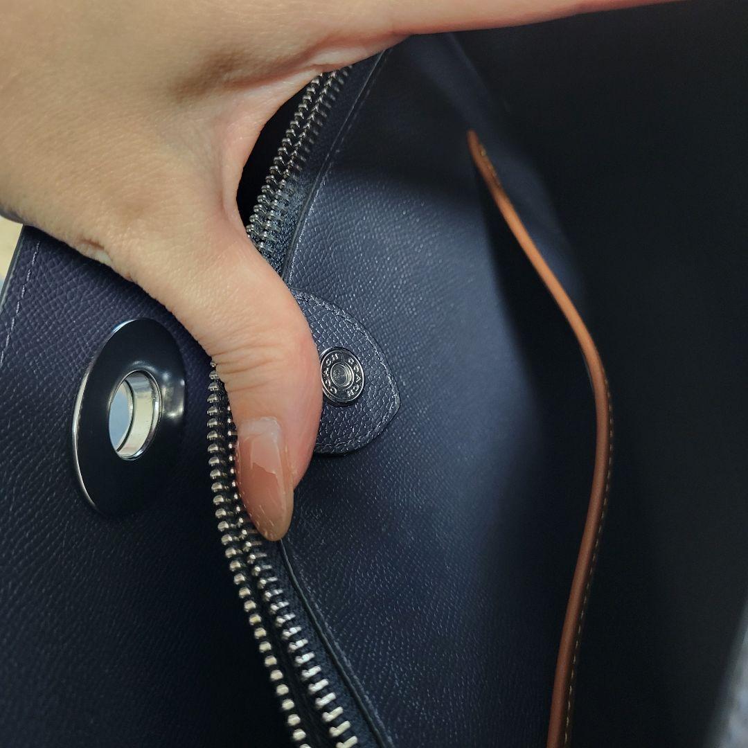 本日まで★最終値下げ【訳あり新品】コーチ★COACH ウィロウ バッグ　ネイビー