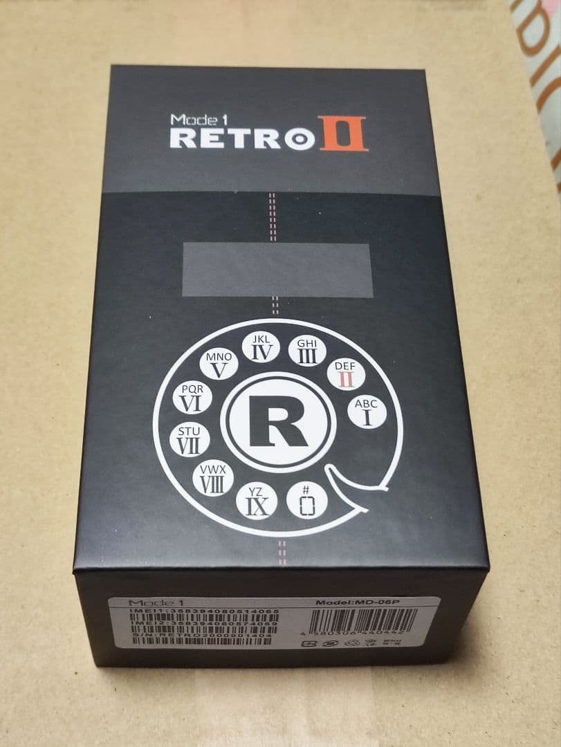 Mode1 RETRO Ⅱ (MD-06P) ウルフブラック RETRO2 Ⅱ レトロ Mode1