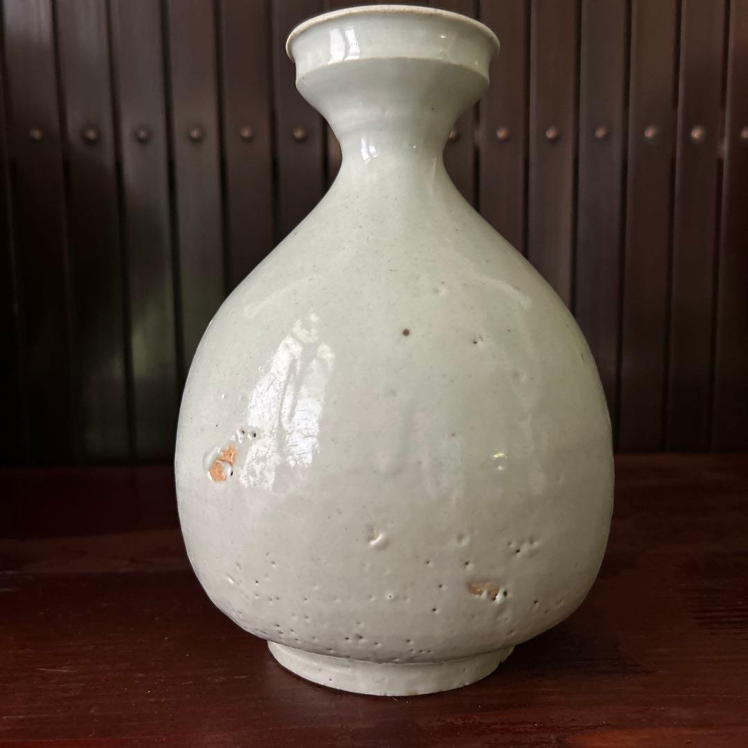 李朝　白磁徳利　初期