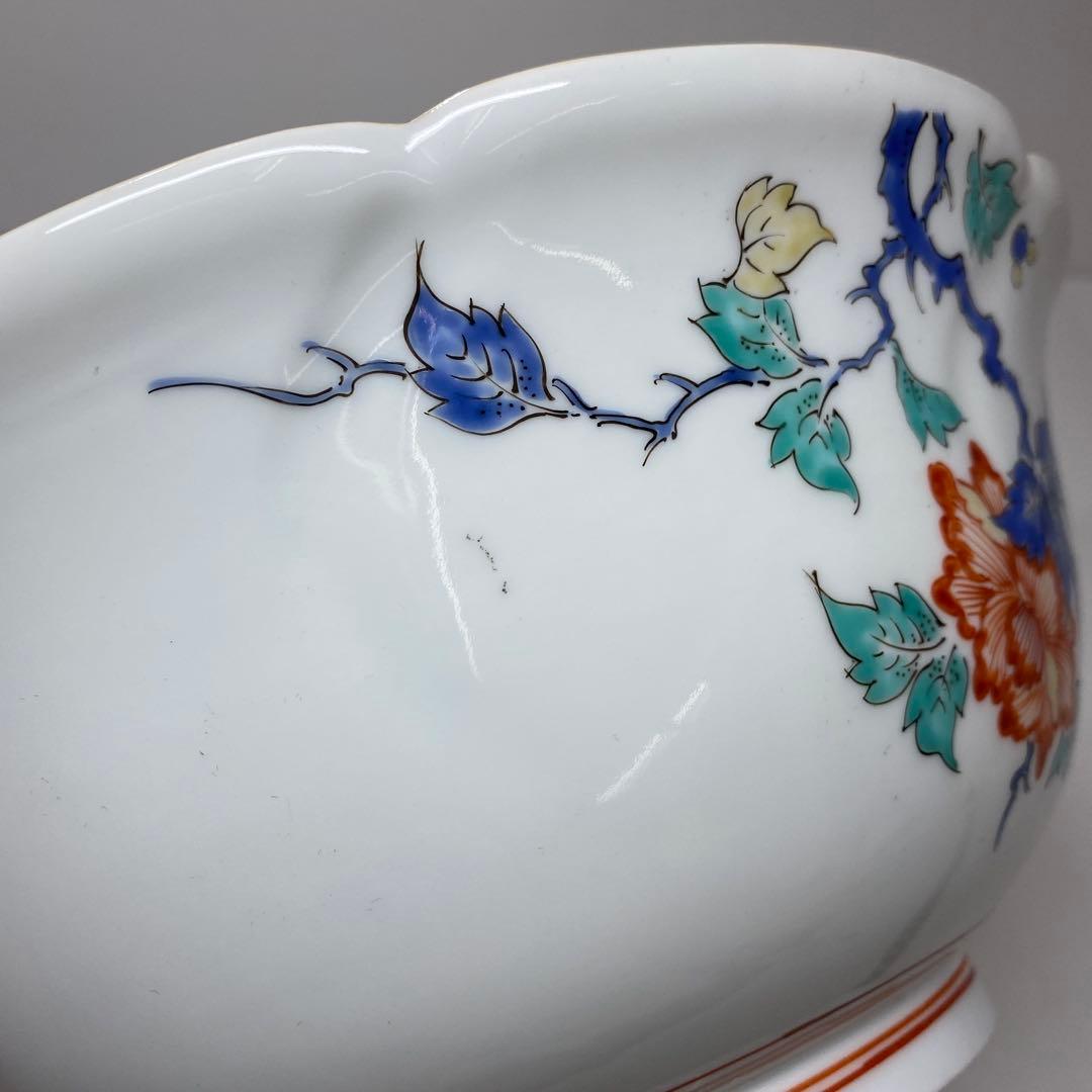 酒井田柿右衛門　大鉢　直径約約24㎝　東Y7-0117①