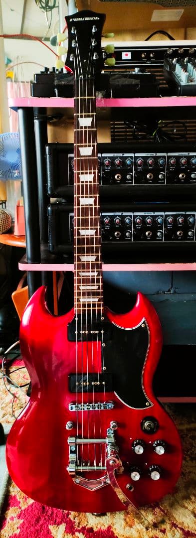 プレイテックSGタイプ プレイテック】コスパ最強 赤のPlaytech SG250 | ギターせどり生活