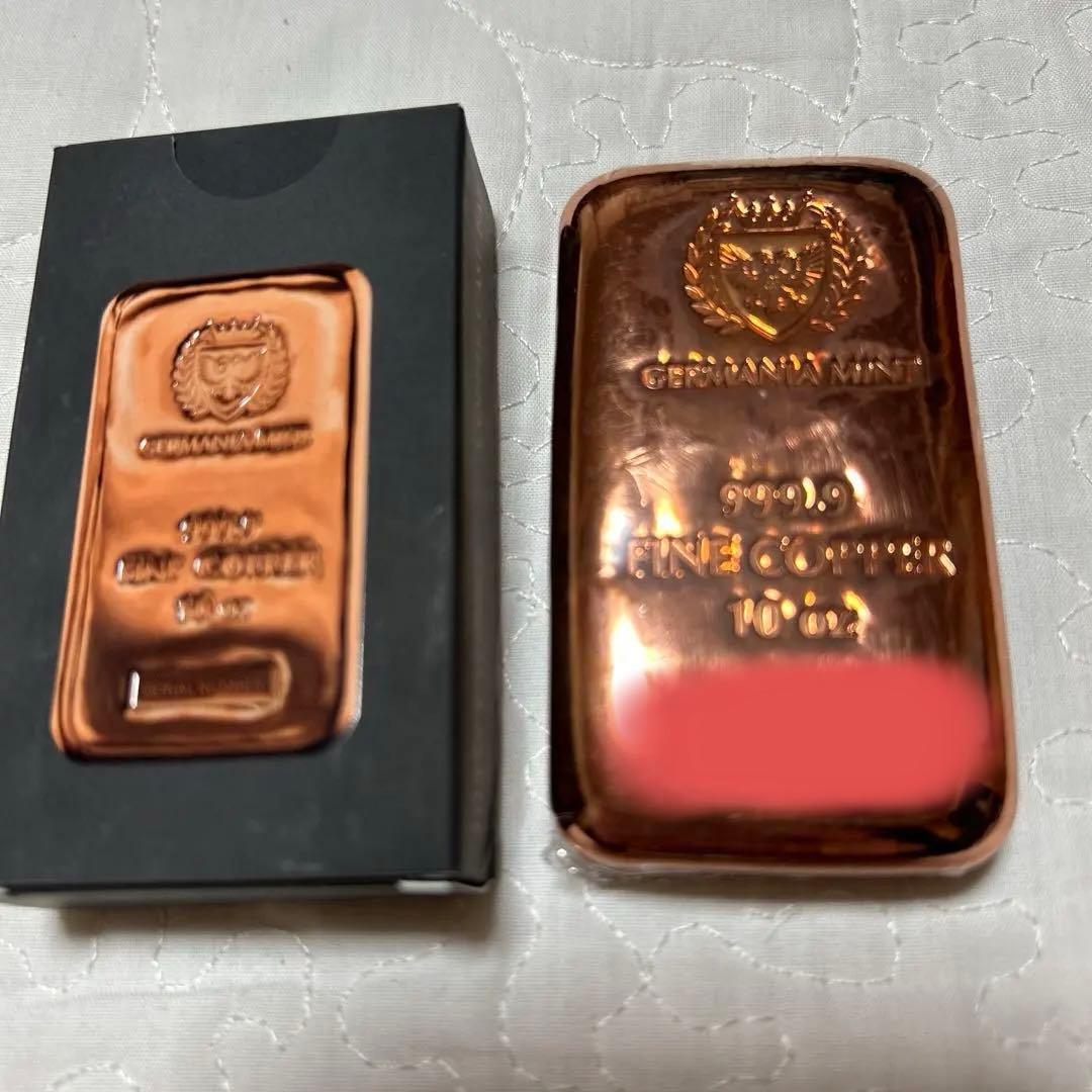 純銅インゴット ゲルマニアミント 10オンス - メルカリ